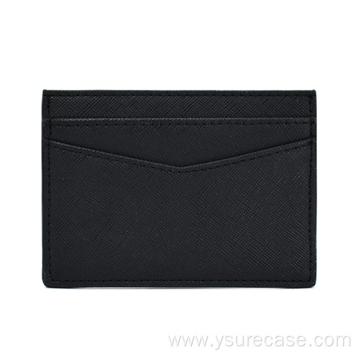 Ysure embossed leather credit card holder unisex